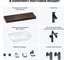 Комплект мебели для ванной комнаты с раковиной Wellsee Genuine Tree 201019322 8