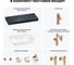 Комплект мебели для ванной комнаты с раковиной Wellsee Genuine Tree 201019249 8
