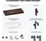 Комплект мебели для ванной комнаты с раковиной Wellsee Genuine Tree 201019267 8