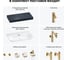 Комплект мебели для ванной комнаты с раковиной Wellsee Genuine Tree 201019368 8