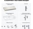 Комплект мебели для ванной комнаты с раковиной Wellsee Genuine Tree 201019356 8