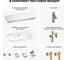Комплект мебели с раковиной Wellsee Genuine Tree 201019453 8
