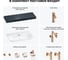 Комплект мебели с раковиной Wellsee Genuine Tree 201019489 8