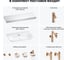 Комплект мебели с раковиной Wellsee Genuine Tree 201019519 8