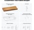 Комплект мебели с раковиной Wellsee Genuine Tree 201019440 8