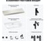 Комплект мебели для ванной комнаты с раковиной Wellsee Genuine Tree 201019472 8