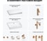 Комплект мебели с раковиной Wellsee Genuine Tree 201019579 8