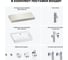 Комплект мебели для ванной комнаты с раковиной Wellsee Genuine Tree 201019596 8