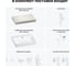 Комплект мебели для ванной комнаты с раковиной Wellsee Genuine Tree 201019540 8