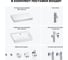 Комплект мебели с раковиной Wellsee Genuine Tree 201019576 8