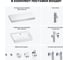 Комплект мебели для ванной комнаты с раковиной Wellsee Genuine Tree 201019636 8