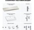 Комплект мебели для ванной комнаты с раковиной Wellsee Genuine Tree 201019716 8