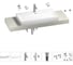 Комплект мебели для ванной комнаты с раковиной Wellsee Genuine Tree 201019831 1