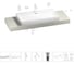 Комплект мебели для ванной комнаты с раковиной Wellsee Genuine Tree 201019840 1
