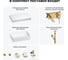 Раковина Wellsee 42 см со столешницей 80 см Pure BY 201010783 в наборе 9 в 1 2