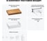 Раковина Wellsee 42 см со столешницей 80 см Pure BY 201010755 в наборе 9 в 1 8