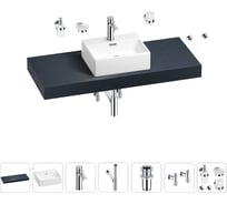 Раковина Wellsee 43 см со столешницей 120 смGraceful Proв наборе 10 в 1 201012286