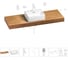 Раковина Wellsee 43 см со столешницей 140 смGraceful Proв наборе 10 в 1 201012355 1