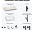 Раковина Wellsee 50 см со столешницей 100 смGraceful Proв наборе 10 в 1 201012457 8