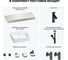 Раковина Wellsee 50 см со столешницей 120 смGraceful Proв наборе 10 в 1 201012512 8