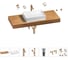 Раковина Wellsee 50 см со столешницей 120 см Pure BY 201011359 в наборе 10 в 1 1