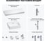 Раковина Wellsee 50 см со столешницей 120 см Graceful Pro 201012556 в наборе 10 в 1 8