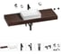 Раковина Wellsee 50 см со столешницей 140 смPure BY201011497 в наборе 10 в 1 201011497 1