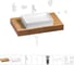 Раковина Wellsee 50 см со столешницей 80 см Pure BY в наборе 10 в 1 201011120 1