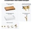 Раковина Wellsee 50 см со столешницей 80 см Pure BY в наборе 9 в 1 201011128 8