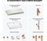 Раковина Wellsee 55 см со столешницей 100 см DeSire в наборе 10 в 1 201013474 8