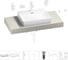 Раковина Wellsee 55 см со столешницей 100 см DeSire в наборе 10 в 1 201013480 1