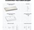 Раковина Wellsee 55 см со столешницей 100 см DeSire в наборе 10 в 1 201013480 8