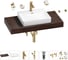 Раковина Wellsee 55 см со столешницей 100 см DeSire в наборе 10 в 1 201013503 1