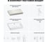 Раковина Wellsee 55 см со столешницей 80 см DeSire в наборе 10 в 1 201013415 8