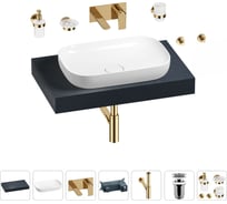 Раковина 60 см со столешницей 80 см Wellsee Croquis в наборе 9 в 1 201007923