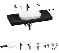 Раковина Wellsee 60 см со столешницей 120 см Croquis в наборе 10 в 1 201008232