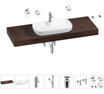 Раковина Wellsee 60 см со столешницей 140 смCroquis 2.0в наборе 10 в 1 201008826