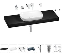 Раковина Wellsee 60 см со столешницей 140 см Croquis в наборе 9 в 1 201008366