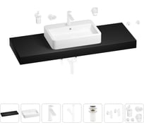 Раковина Wellsee 60 см со столешницей 140 см Halcyon 201012145 в наборе 10 в 1