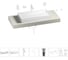 Раковина Wellsee 75 см со столешницей 120 смPure BY201011680 в наборе 10 в 1 201011680 1