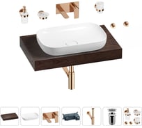 Раковина Wellsee 60 см со столешницей 80 смCroquisв наборе 9 в 1 201007964