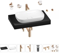 Раковина Wellsee 60 см со столешницей 80 смCroquisв наборе 10 в 1 201007999