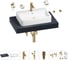 Раковина Wellsee 60 см со столешницей 80 см Halcyon 201011923 в наборе 10 в 1 1