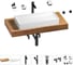 Раковина 75 см со столешницей 100 см Wellsee Pure BY Wellsee в наборе 10 в 201011592 1