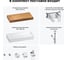 Раковина 75 см со столешницей 100 см Wellsee Pure BY Wellsee в наборе 9 в 201011601 8
