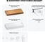 Раковина 75 см со столешницей 100 см Wellsee Pure BY Wellsee в наборе 9 в 201011605 8