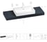 Раковина 70 см со столешницей 140 см Wellsee Graceful Pro в наборе 10 в 201012770 1