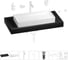 Раковина Wellsee 75 см со столешницей 100 смPure BY201011655 в наборе 10 в 1 201011655 1
