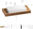 Раковина 75 см со столешницей 100 см Wellsee Pure BY Wellsee в наборе 10 в 201011600 1