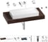 Раковина Wellsee 75 см со столешницей 100 смPure BY201011626 в наборе 9 в 1 201011626 1